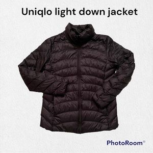 Uniqlo lightweight down jacket - for layering or for for in-between weather!